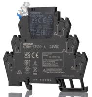 g3rv-st500-a-24vdc Omron G3RV-ST Series Solid State Interface Relay, 24 Vdc Control, 2 A Load, DIN Rail Mount