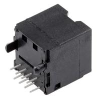 ss-650810-a-nf Bel-Stewart SS-65 Series Female RJ45 Connector, PCB Mount, Cat4, UTP Shield 8P8C -Way