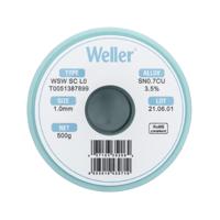 t0051387899 Weller Wire, 1mm Lead Free Solder, 228°C Melting Point