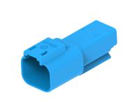 dt04-2p-te07 TE Connectivity, DT04-2P Automotive Connector Plug Blue Cable 2 Way, Cable Termination DT04-2P-TE07