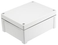 ta-241911-enclosure Fibox TEMPO Series Grey ABS Enclosure, IP65, Grey Lid, 240 x 191 x 107.4mm
