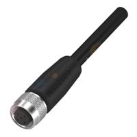 bcc0ckp BALLUFF Female 4 way M12 to Male 4 way Unterminated Sensor Actuator Cable, 25 m