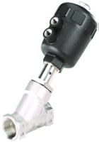 001601 Burkert Angle type Pneumatic Actuated Valve, G 2in, 10 bar