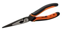 2430-g-200-ip Bahco 2430G Long Nose Pliers, 200 mm Overall, Straight Tip, 72mm Jaw