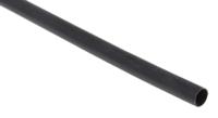 211-6220 RS PRO Halogen Free Heat Shrink Tubing, Black 4.8mm Sleeve Dia. x 1.2m Length 2:1 Ratio