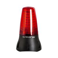 ledd125-02-02 Moflash LEDD125 Series Red Multiple Effect Beacon, 24 V dc, Surface Mount, LED Bulb, IP65