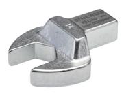 58214021 STAHLWILLE 731/40 Series Open Ended Insert Open-Ended Shell Tool, 21.0 mm, 14 x 18mm Insert, Chrome Plated Finish