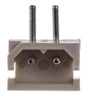 22-05-7025 Molex SPOX Series Right Angle Through Hole PCB Header, 2 Contact(s), 2.5 mm Pitch, 1 Row, Shrouded