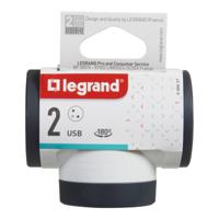 049437 Legrand French / German Multi Outlet Plug, 16A, Plug-In