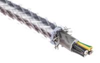 196-4678 RS PRO SY Control Cable, 4 Cores 0.75 mm², Screened, 50 m, Transparent Polyvinyl Chloride Sheath