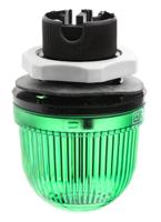 80020000 Werma EM 800 Series Green Steady Beacon, 12 → 230 V ac/dc, Panel Mount, Incandescent Bulb, IP65