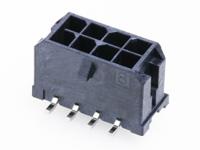 2182160630 Molex 218216 Series Vertical Surface PCB Header, 6 Contact(s), 3 mm Pitch, 2 Row, Shrouded