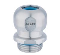 53806722 Lapp SKINTOP Series Metallic Stainless Steel Cable Gland, M16 Thread, 6mm min., 10mm max., IP68, IP69