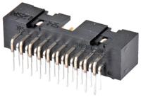 hif3fc-20pa-254ds71 Hirose HIF3FC Series Right Angle Through Hole PCB Header, 20 Contact(s), 2.54 mm Pitch, 2 Row, Shrouded