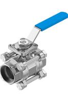 vzbe-114-wa-63-t-2-f0405-m-v15v15 Festo Stainless Steel Ball Valve, Ball Valve, Flanged, 32mm, 63bar Operating Pressure
