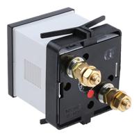 d481mcs75mv4-001-010a HOBUT D48MC Analogue Panel Ammeter 0/10A For Shunt 75mV DC, 48mm x 48mm Moving Coil