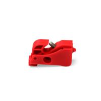 lok22 Martindale Red 1-Lock Polypropylene Appliance Plug Lock Out, 8mm Shackle