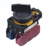 cw1s-2le11 Idec Selector Switch - (SPDT) 22mm Cutout Diameter 2 Positions