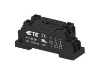 2071566-3 TE Connectivity 2071566 8 Pin 250V DIN Rail Relay Socket, for use with Relay