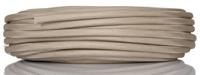gss60 HellermannTyton Braided Fibreglass Natural Cable Sleeve, 6mm Diameter, 25m Length