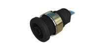 972355200 Hirschmann Test & Measurement Black Female Banana Socket, 4 mm Connector, Tab Termination, 25A, Nickel Plating