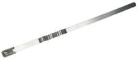 743-6355 RS PRO Cable Tie, Zig Zag, 360mm x 7.9 mm, Metallic 316 Stainless Steel, Pk-100
