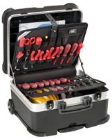 rock-turtle-pel GT Line Plastic Tool Case 2 Wheels, 470 x 320 x 390mm