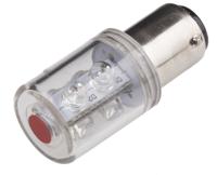 209-311 RS PRO Red, BA15d 130 V ac