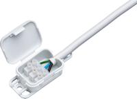 33490401 Spelsberg Q 4-L Series Grey Polypropylene Junction Box, IP20, 56 x 40 x 23mm