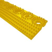 221-7915 RS PRO Yellow Anti-slip Tile PVC Tile, Holes Finish 500mm x 60mm x 15mm