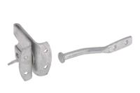 894-6755 RS PRO Steel Gate Latch, 110 x 49 x 51mm