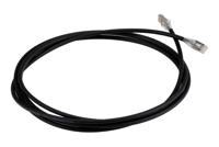 rj45c6abk-30m HellermannTyton Connectivity, 3m Cat6a, Black RJ45 to RJ45, S/FTP, Terminated