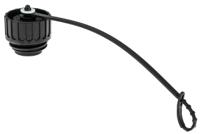 c016-00v000-010-12 Amphenol Industrial Eco-Mate Plug Dust Cap IP65 Rated, Nylon