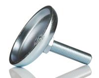 3842311950 Bosch Rexroth M16 Thread Steel Adjustable Foot, 10mm Groove