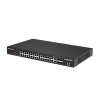 gs-5424plc-v2 Edimax GS-5424PLC V2, Smart 28 Port Gigabit Switch With PoE