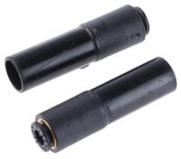 3166-04-10 Legris LF3000 Series Straight Tube-to-Tube Adaptor, Push In 4 mm to Push In 10 mm, Tube-to-Tube Connection Style