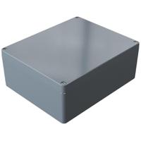 01232811 Rose Aluminium Standard Series Grey Die Cast Aluminium Enclosure, IP66, IK09, Grey Lid, 280 x 230 x 110mm