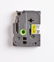 tze-s631 Brother Black on Yellow Label Printer Tape, 8 m Length, 12 mm Width