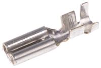 180437-2 TE Connectivity FASTON .110 Uninsulated Female Spade Connector, Receptacle, 2.79 x 0.5mm Tab Size, 0.5mm² to 1.5mm²
