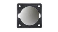 936712568 Berker Chrome Push Button Light Switch, 1 Gang, INTEGRO