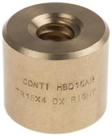 862-5351 RS PRO Cylindrical Nut For Lead Screw, For Shaft Dia. 16mm