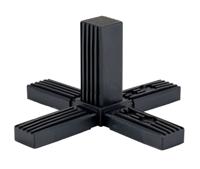 274-1118 RS PRO 6-Way Connector, Square Tube Connector, Strut Profile 25 mm