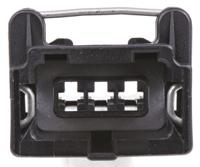 282191-1 TE Connectivity, Junior Power Timer Automotive Connector Socket Black Cable Mount 3 Way