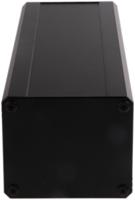 188-1262 RS PRO Black Extruded Aluminium Heat Sink Case, IP40, Black Lid, 300 x 100 x 86mm