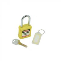 s2196 Spectrum Industrial Key Weatherproof Safety Padlock, 6mm Shackle