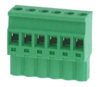 874-5013 RS PRO, 5mm Pitch, 6 Way, , Pluggable Terminal Block, Plug, Through Hole, Screw Termination
