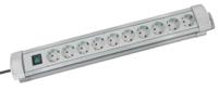 1951100100 brennenstuhl 3m 10 Socket Type F - German Schuko Extension Lead, 230 V, IP20