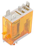 466180120040 Finder Plug In Power Relay, 12V ac Coil, 25A Switching Current, SPDT