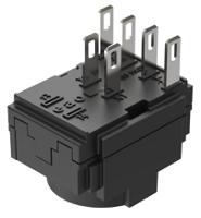 61-852012 EAO 61 Series Switch Block for Use with With Lamp Terminal, 2 NO