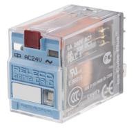 c7-t21x-ac-24-v Releco PCB Mount Power Relay, 24V ac Coil, 6A Switching Current, DPDT